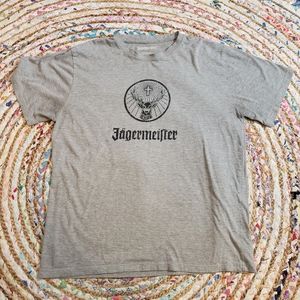 🌼5 for $25🌼 Jagermeister alcohol gray tshirt